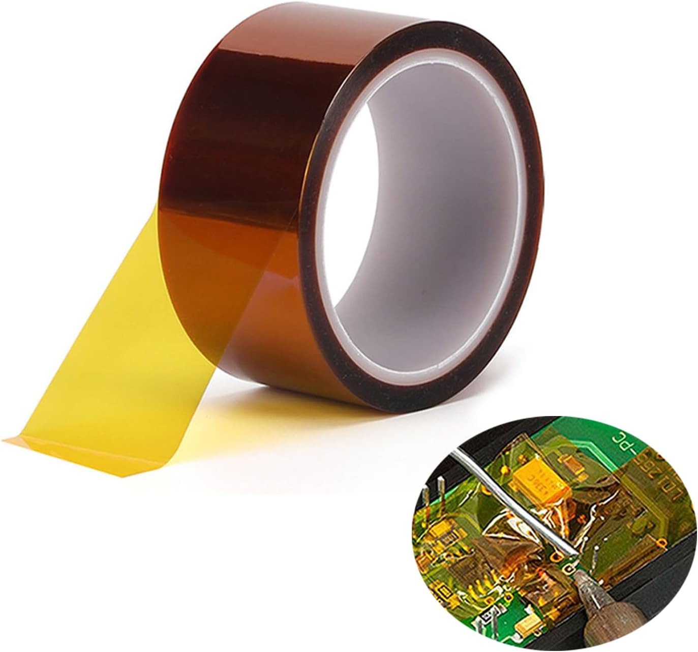 Hot Sale|Kapton Tape for Gold Fingers|UL Certified|Golden Film|Wave Soldering|PCB Manufacturing|0.05mm-1mm|OEM Support|www.lvmeikapton.com